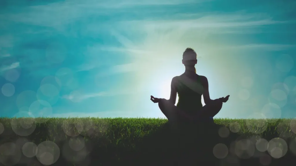 40代 60代女性のための瞑想 脳 変化を促すイメージ画像